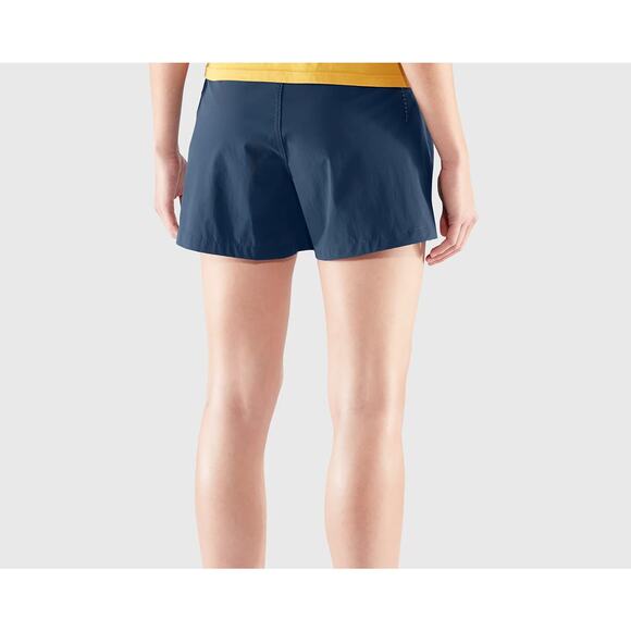 Fjallraven Women's EU42 US 32" 33" High Coast Lite Navy 4" Short 4" Retail $90 - Picture 3 of 9